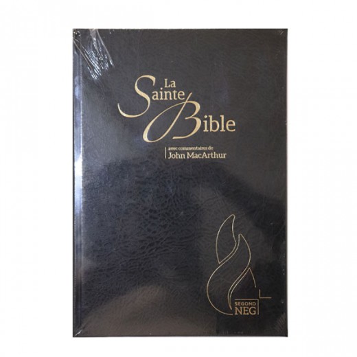 La Sainte Bible John MacArthur segond NEG